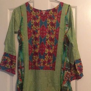 Long Digital Print Kameez